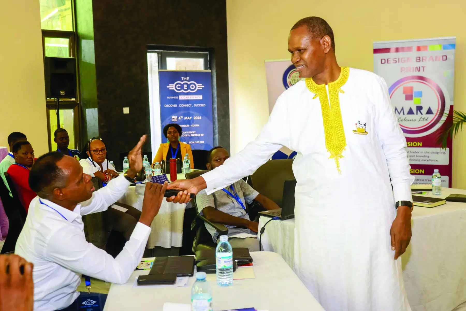Interactive business session